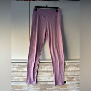 💜 Lavender High Waist Leggings L-XL Stretch Athleisure Yoga Workout Pants